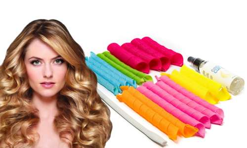 Celebrity Curls Instant Hair-Curler Set